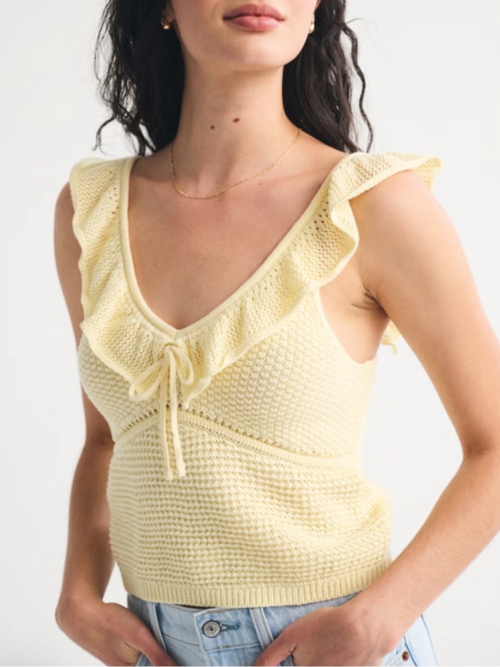A&F Knit Tank Top